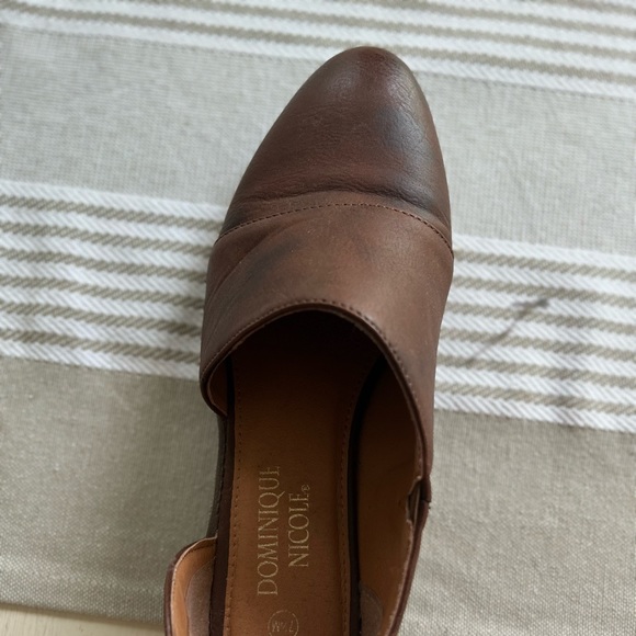 Lightly wornLeather booties - Picture 2 of 2